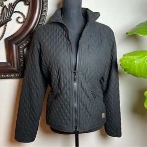 Barbour Women’s Black Diamond Quilted
